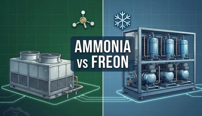 Ammonia or Freon guide to choosing your refrigerant