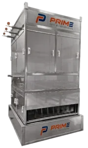 plate ice machine - prime coil condensers