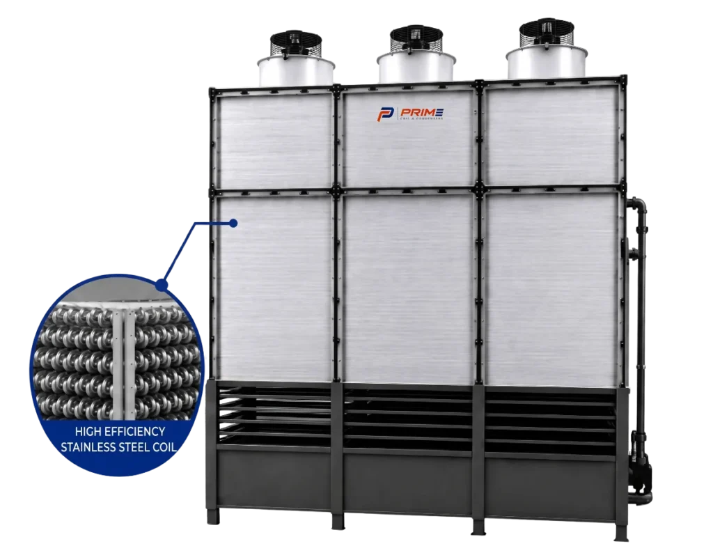 Evaporative Condenser Counter Flow