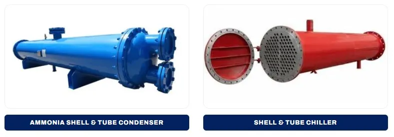 Shell & Tube Condensers & Chillers
