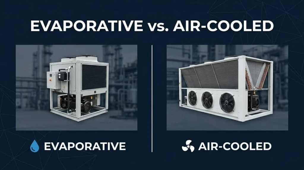 Evaporative Condenser vs Air-Cooled Condenser in Ammonia Refrigeration: How to Pick the Right One for Your Plant